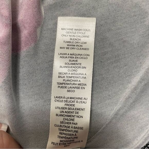 Chico's Bouquet Print Knee Length Sheath Dress Chico's Size 2 - Picture 5 of 8